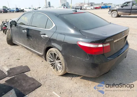 2007 Lexus Ls 460 из США, поврежденный, VIN JTHBL46F875045069